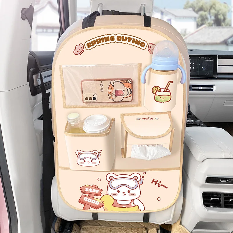 Backseat Baby Storage Bag – Pratica e capiente – Borsa portaoggetti per auto