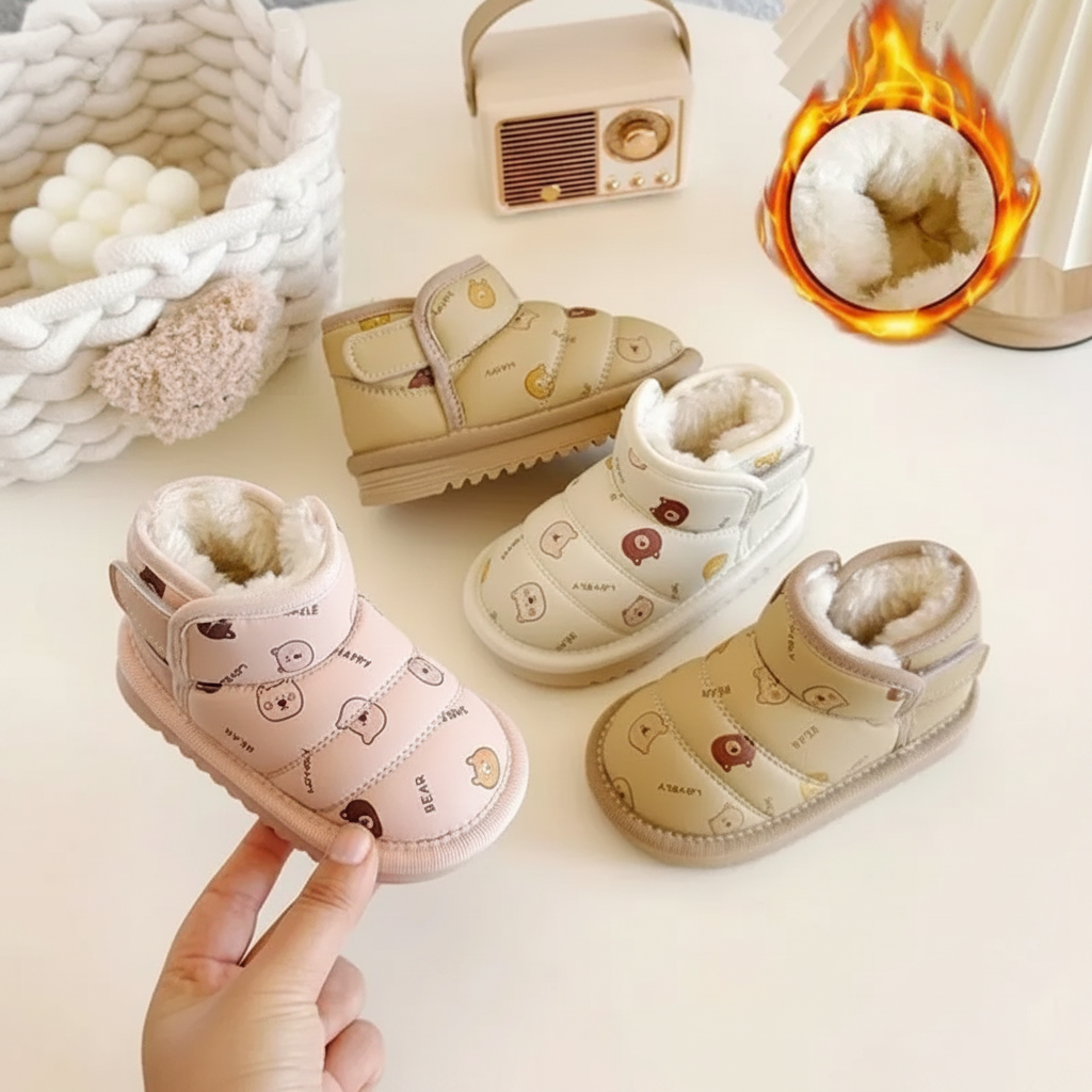 LittleSnow – Calde e carine – Stivaletti per bambini con morbida fodera interna