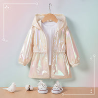 Thumbnail for LumiBreeze – Lucido e leggero – Impermeabile con cappuccio per bambini