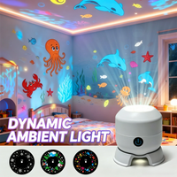 Thumbnail for SeaDream – Divertente e istruttiva – Lampada da notte LED girevole a 360°