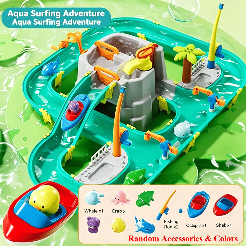 WaterAdventure – Colorato e divertente – Set da gioco acquatico per bambini