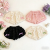 LovelyBloom – Morbidi e carini – Pantaloncini da bambino con volant e fiocco