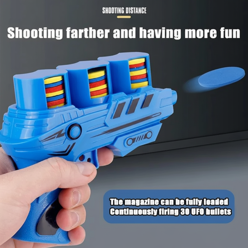 FunGun – Sicuro ed educativo – Set da gioco con pistola a schiuma