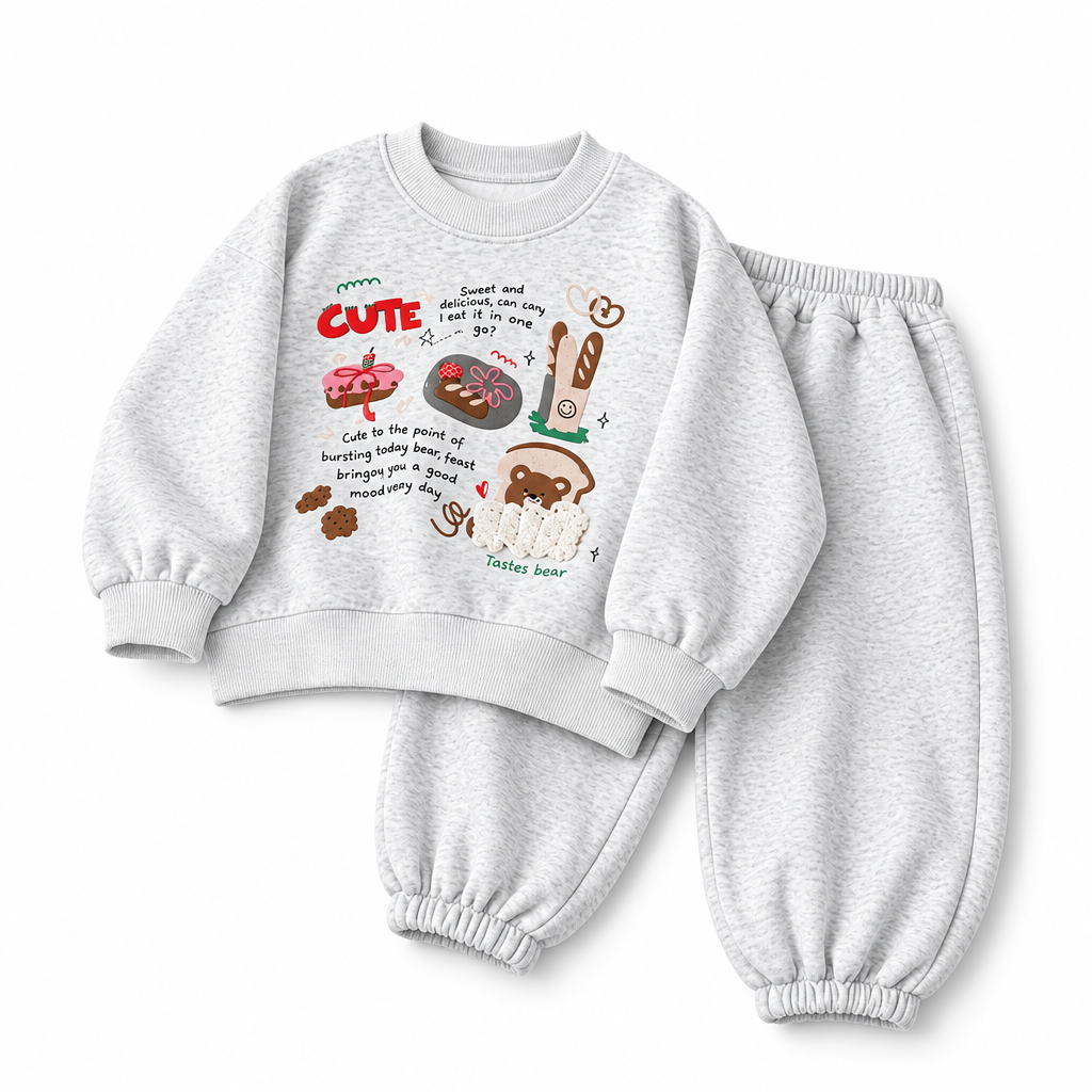 MiniBuddy – Morbido e pratico – Set di maglioni a maniche lunghe per bambini