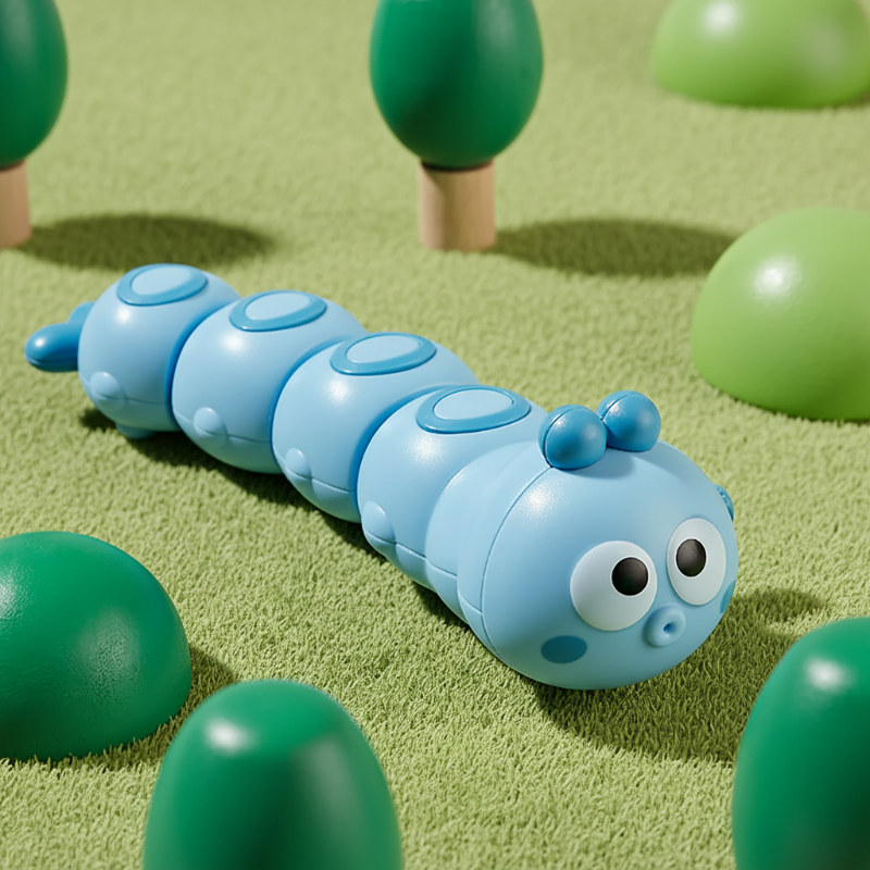 Wind-Up Caterpillar – Ludico e dinamico – Giocattoli da gattonare