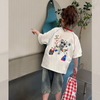 LittleVibe – Spielspaß & Kreativität – Übergroßes T-Shirt mit farbenfroher Illustration