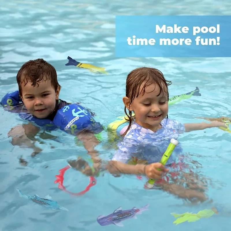 FunDive – Divertimento in acqua e apprendimento – Set da immersione con giocattoli da piscina