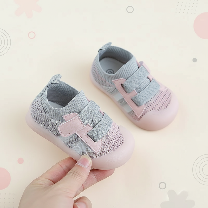 TinyRunner – Sportive e traspiranti - Scarpe da bambino in mesh con suola morbida