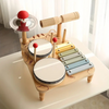 Woods – Musicale ed educativo – Batteria in legno per bambini piccoli