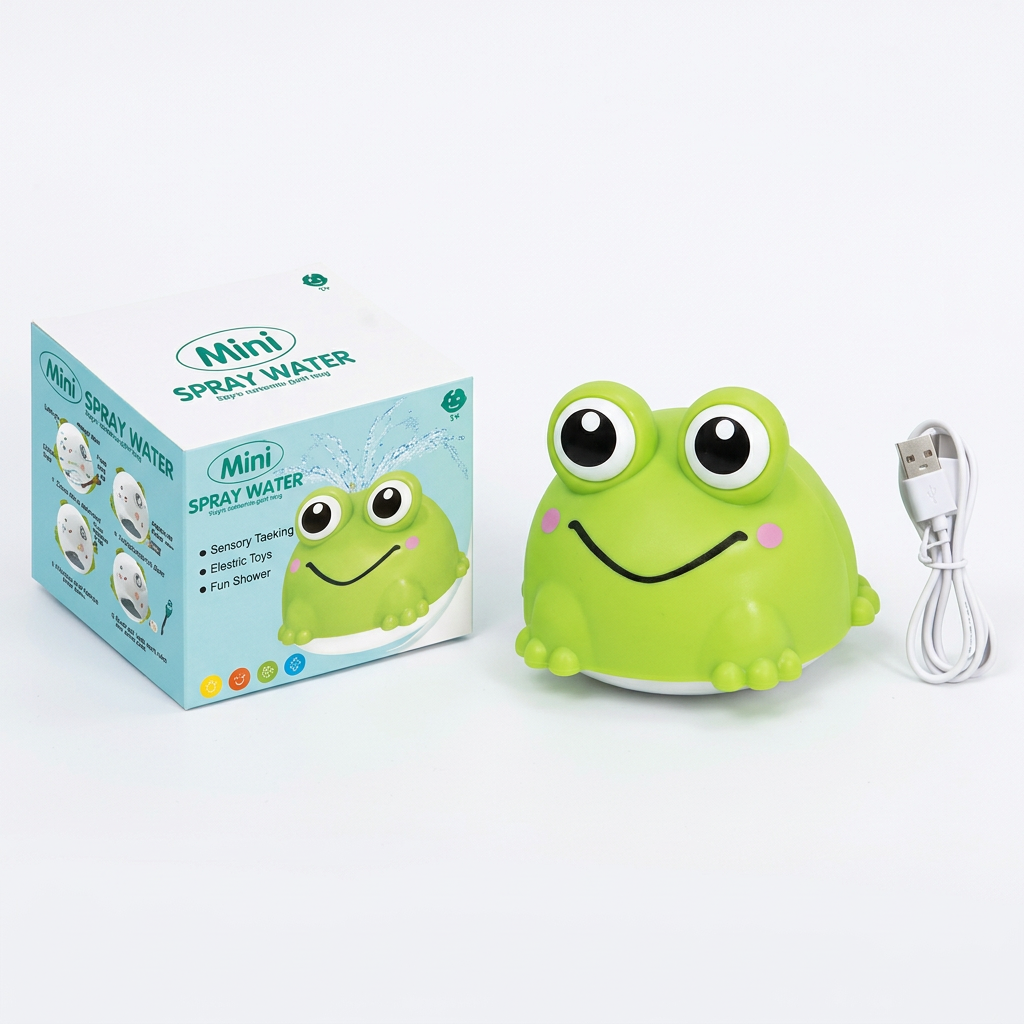 FrogSplash – Allegro e interattivo – Fontana automatica