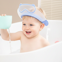 Thumbnail for SplashGuard – Comoda e pratica – Cuffia da doccia per neonati con protezione per il viso