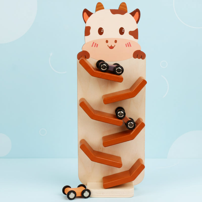 SpeedSlide – Attivo e giocoso – Pista per macchinine in legno
