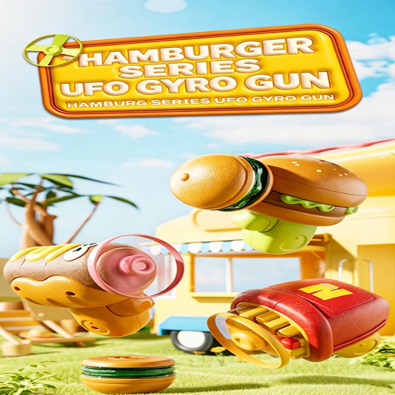 Flying Disk Toy – Creatività e movimento – Gyro Gun
