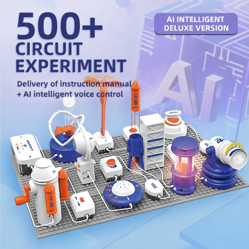 AI Voice Building Blocks – Istruttivo e interattivo – Set di mattoncini
