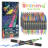 Thumbnail for ArtShine – Colorato e brillante – Set di pennarelli glitterati e luminescenti a doppia punta