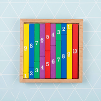 Thumbnail for TinyMath – Istruttivo ed educativo – Tavola di calcolo in legno con i numeri