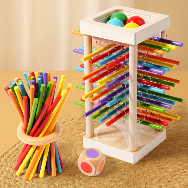 Wooden Stick Battle Game – Pensare e interagire – Gioco da tavolo strategico