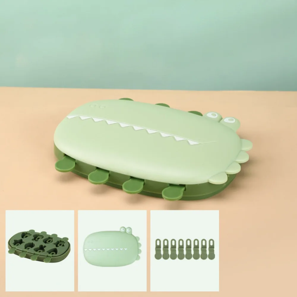 LollyFun – Creativo e pratico – Stampo per ghiaccioli in silicone con contenitore per la conservazione