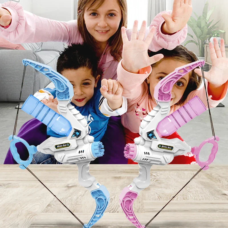 TrendyToys – Attivi e creativi - Soffiatore di bolle a fiocco 2 in 1