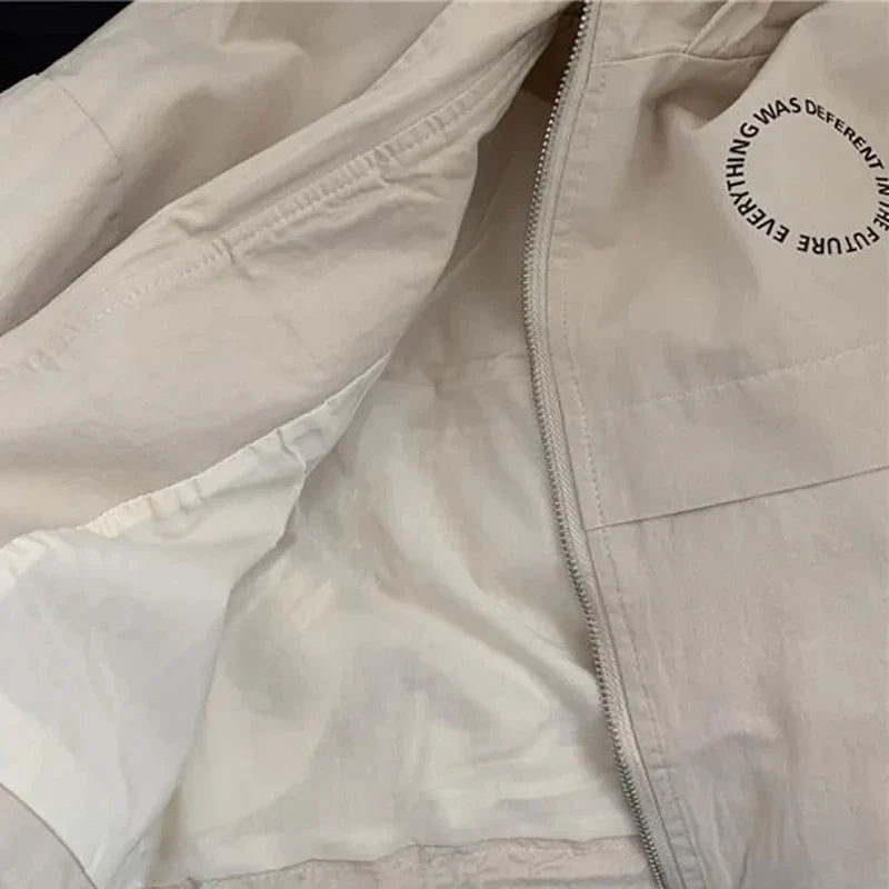 Mini Fashion – Resistente alle intemperie e leggero – Giacca a vento con cappuccio