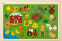 Thumbnail for FeltBoard™ - Scopri animali meravigliosi - Pannello in feltro