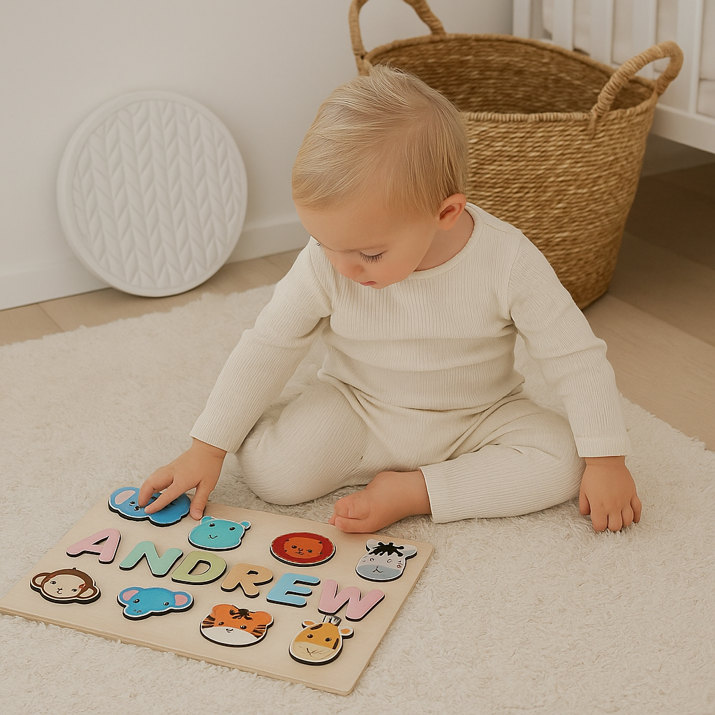 Woods™ - Una tavola con il tuo nome! - Puzzle con lettere