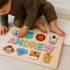 Woods™ - Una tavola con il tuo nome! - Puzzle con lettere