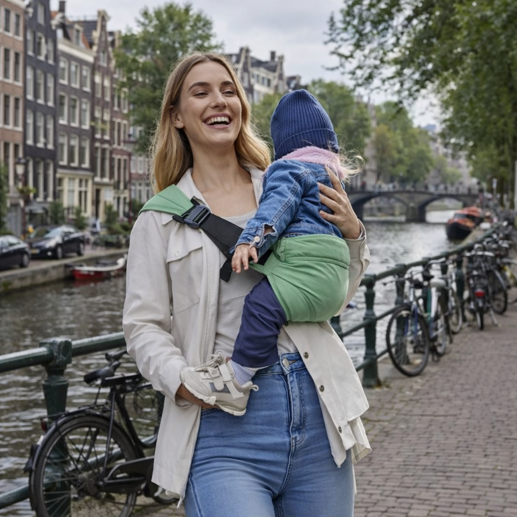 Baby Sling Carrier™ - Cinghia extra larga - Porta-bambini ergonomico