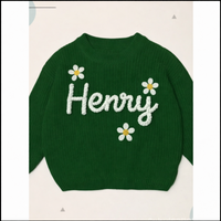 Thumbnail for TinyStitch – Maglione personalizzato con nome per bambini