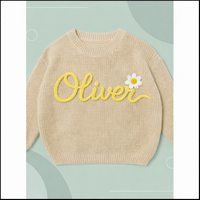 Thumbnail for TinyStitch – Maglione personalizzato con nome per bambini