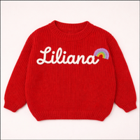 Thumbnail for TinyStitch – Maglione personalizzato con nome per bambini