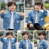 Thumbnail for DenimStar – Elegante e resistente – Giacca di jeans per ragazzi