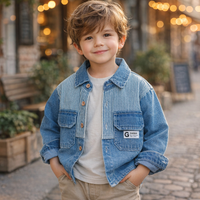 Thumbnail for DenimStar – Elegante e resistente – Giacca di jeans per ragazzi