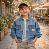 Thumbnail for DenimStar – Elegante e resistente – Giacca di jeans per ragazzi
