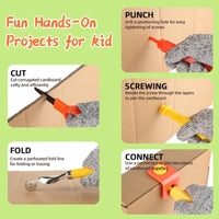 Thumbnail for ToolMaster – Il set di attrezzi definitivo per chi costruisce con il cartone – Set di attrezzi per bambini