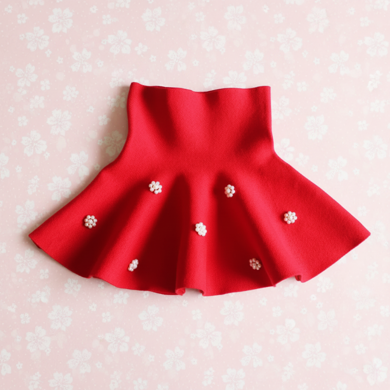 Girls Knitted Skirt – Comfort e stile – Gonna per bambina