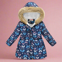 Thumbnail for CozyTrend – Elegante e accogliente – Cappotto invernale imbottito per bambine