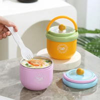 Thumbnail for MealMate – Pratico e isolante – Ciotola da pranzo in acciaio inossidabile con cucchiaio