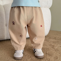Thumbnail for LittlePatch – Morbidi e comodi – Pantaloni per bambini con dettagli ricamati