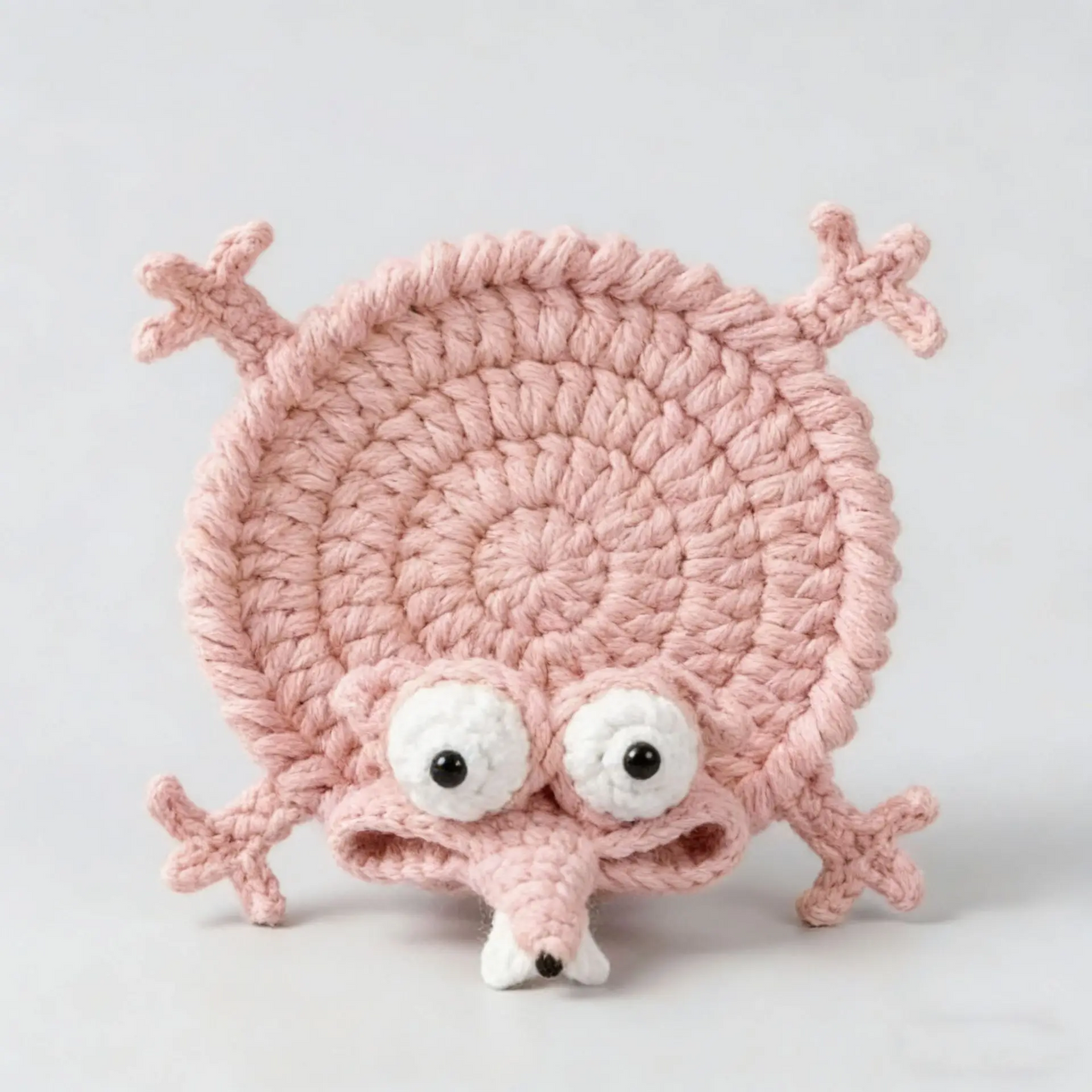 FunnyCritter – Divertente e unico – Tovaglietta con animaletti all’uncinetto