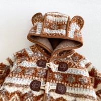 Thumbnail for LittleWarm – Accogliente ed elegante – Cappotto invernale con motivo Fair Isle