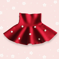 Thumbnail for Girls Knitted Skirt – Comfort e stile – Gonna per bambina