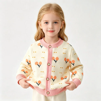Thumbnail for CozyCardi – Morbido e caldo – Cardigan lavorato a maglia con simpatiche stampe