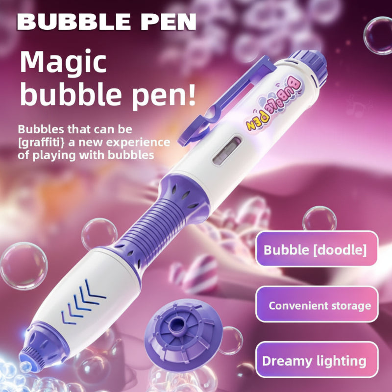 Fun Bubble Maker Pen – Divertente ed educativo – Penna a bolle