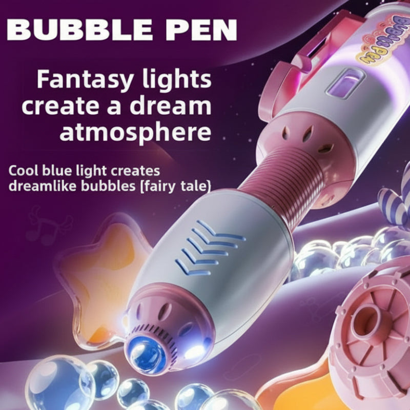 Fun Bubble Maker Pen – Divertente ed educativo – Penna a bolle