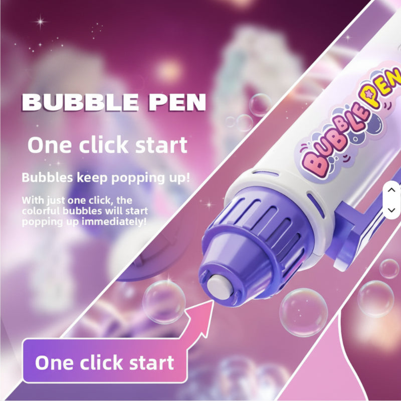 Fun Bubble Maker Pen – Divertente ed educativo – Penna a bolle