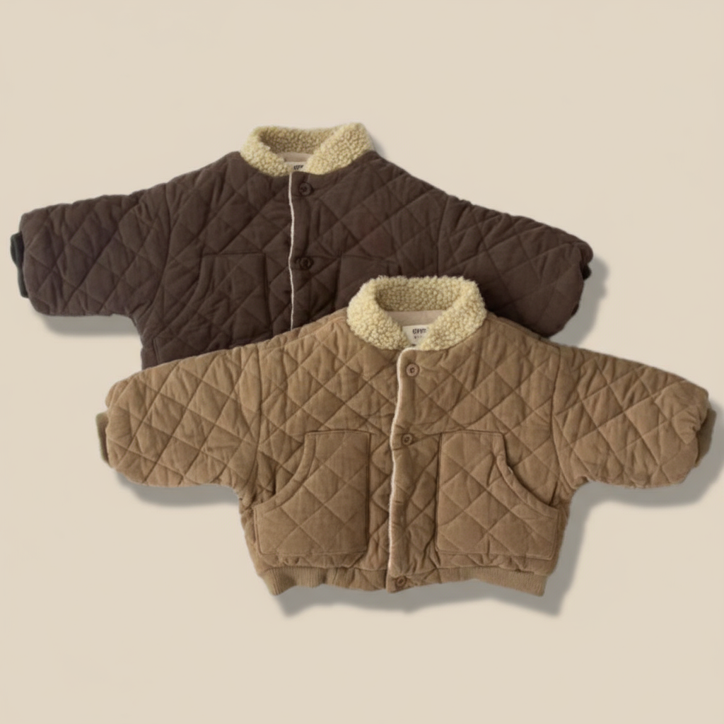 LittleWanderer – Caldo ed elegante – Cappotto trapuntato per bambini