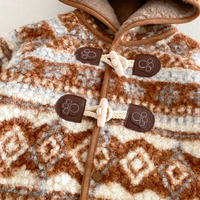 Thumbnail for LittleWarm – Accogliente ed elegante – Cappotto invernale con motivo Fair Isle