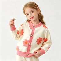 Thumbnail for CozyCardi – Morbido e caldo – Cardigan lavorato a maglia con simpatiche stampe