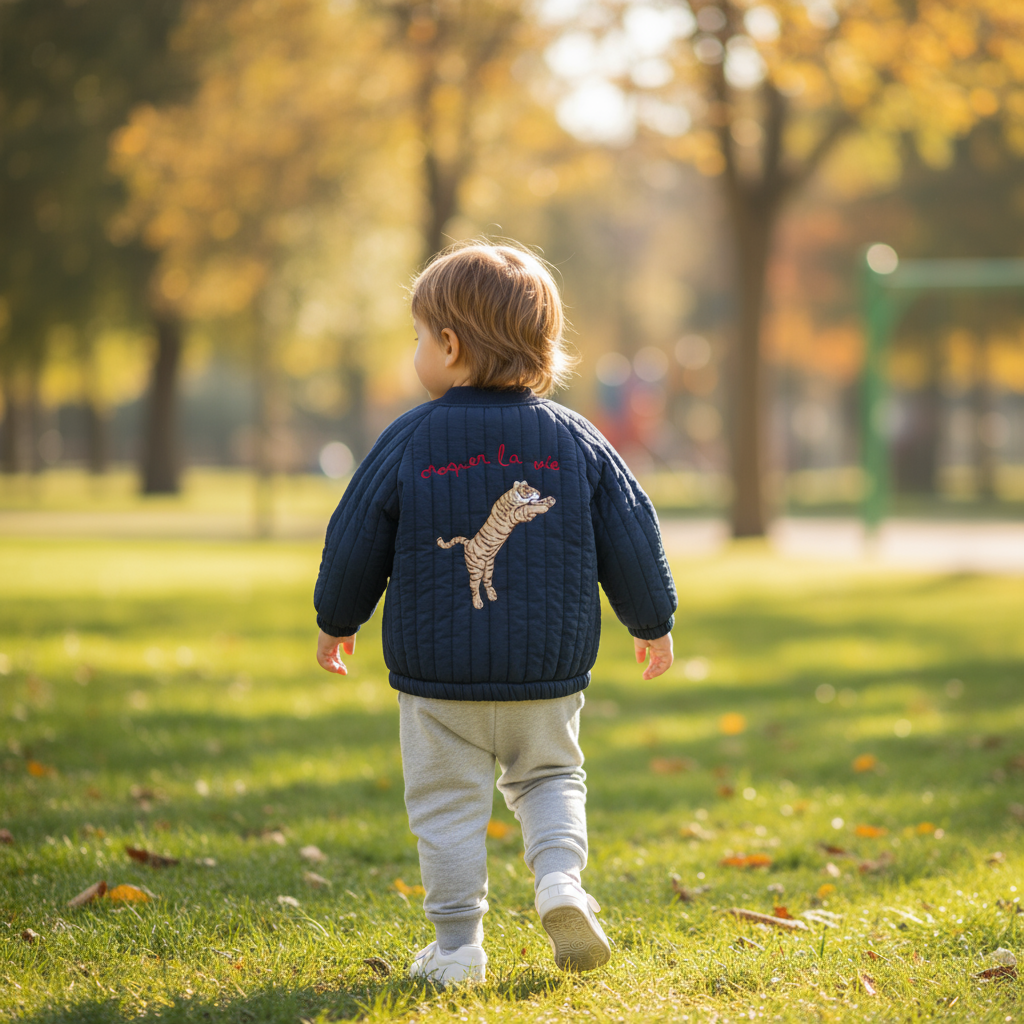 WildCharm – Caldo e unico – Giacca trapuntata per bambini